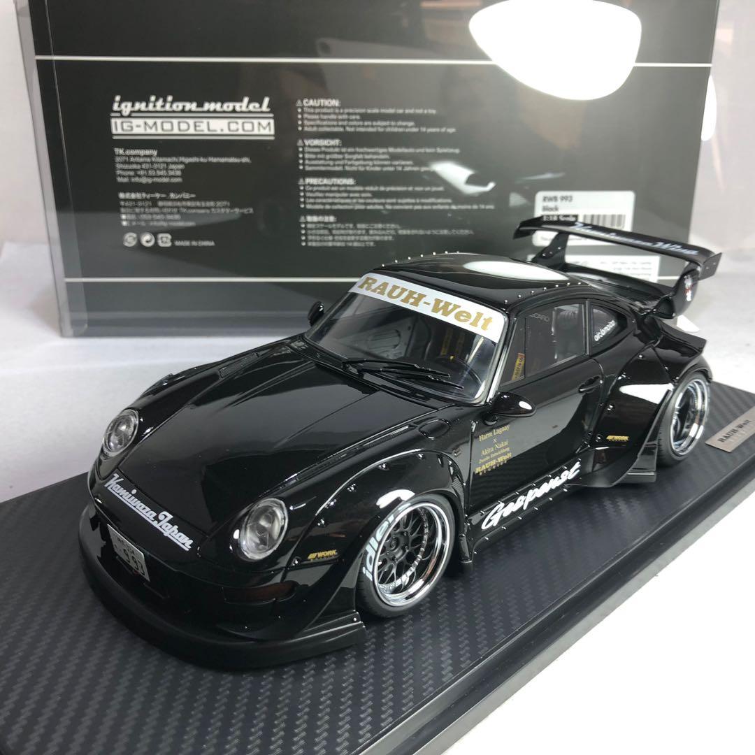 △入手困難！#11！世界限定！IG 1/18 ポルシェ Porsche 911 993 RWB ...