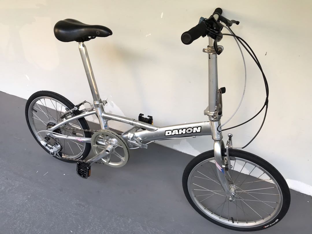 dahon 6 speed folding bike
