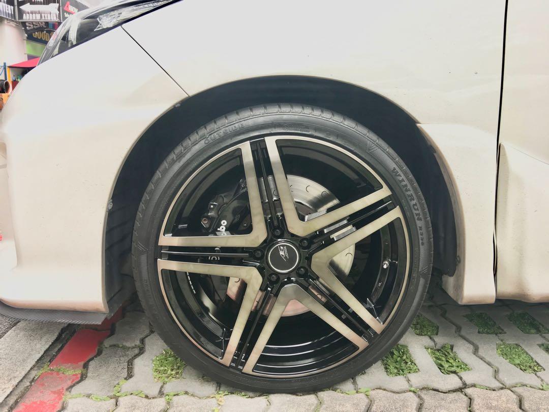 アリスト Advanti J325 20x8.5 +35 114.3x5 GBFBRY AUTOWAY(オートウェイ) - 通販 ...