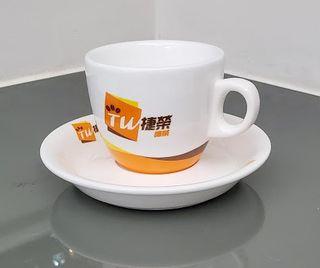 咖啡杯連碟 Coffee mug & plate set