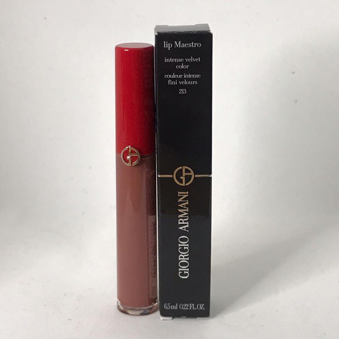 armani lip maestro 213