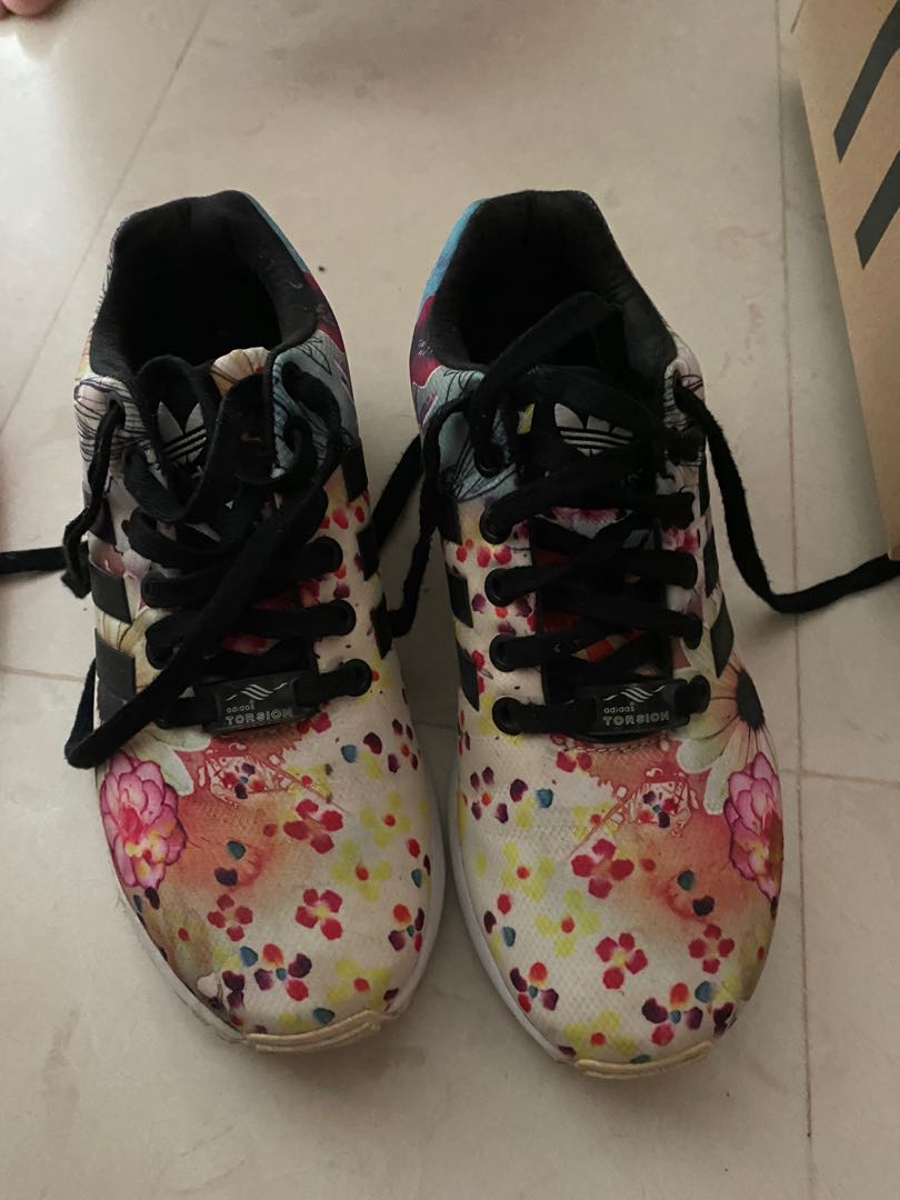 adidas floral sneakers