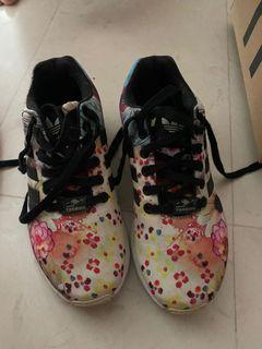 Adidas Floral Sneakers, Women's Fashion 