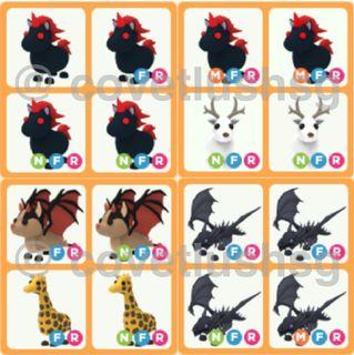 Adopt Me Pets Legendary Trades Toys Games Carousell Singapore - details about roblox adopt me legendary arctic reindeer fly and ride brand new