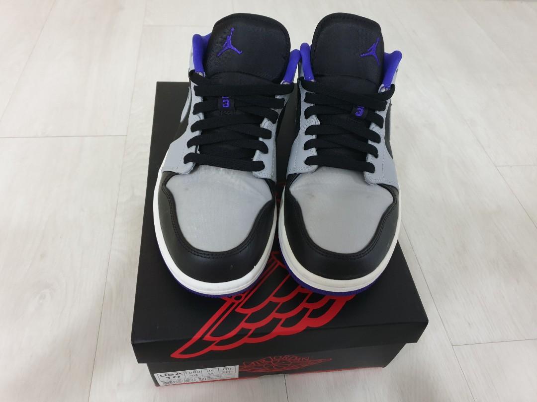 Air Jordan 1 Low Black Dark Concord 