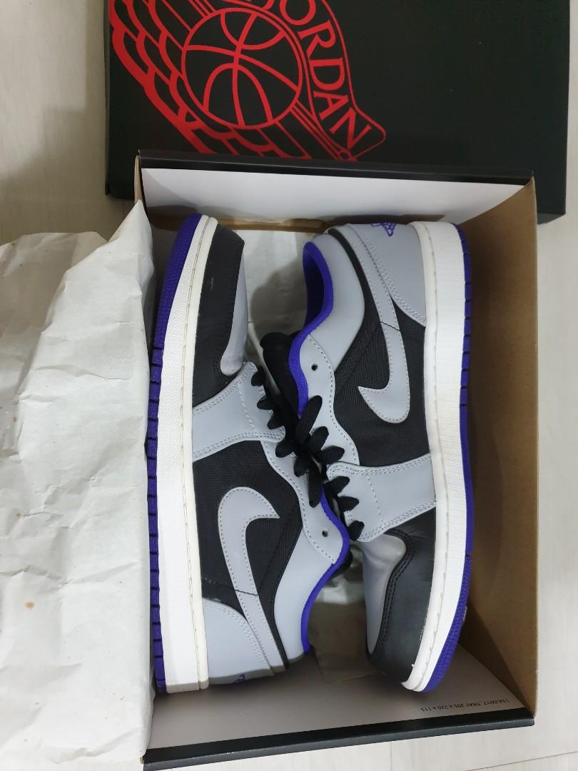 Air Jordan 1 Low Black Dark Concord 