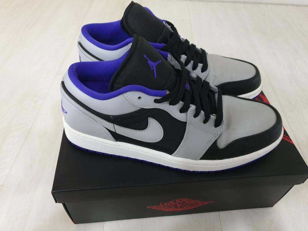 Air Jordan 1 Low Black Dark Concord
