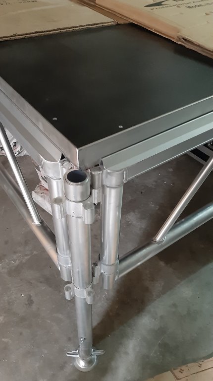 STAGE, ALUMINUM STAGE, ALUMINUM VINYL STAGE, WOOD STAGE, 16ft x 24ft ...