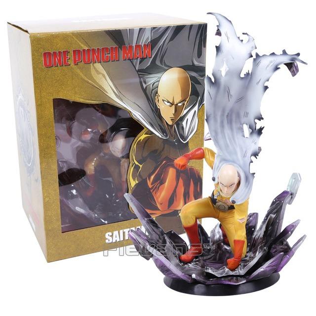 Anime One Punch Man Saitama Statue Figure Toy Toys Games Toys On Carousell It includes body formation, basic poses such as sitting and lying down, action poses such as swinging. one punch man saitama statue figure toy