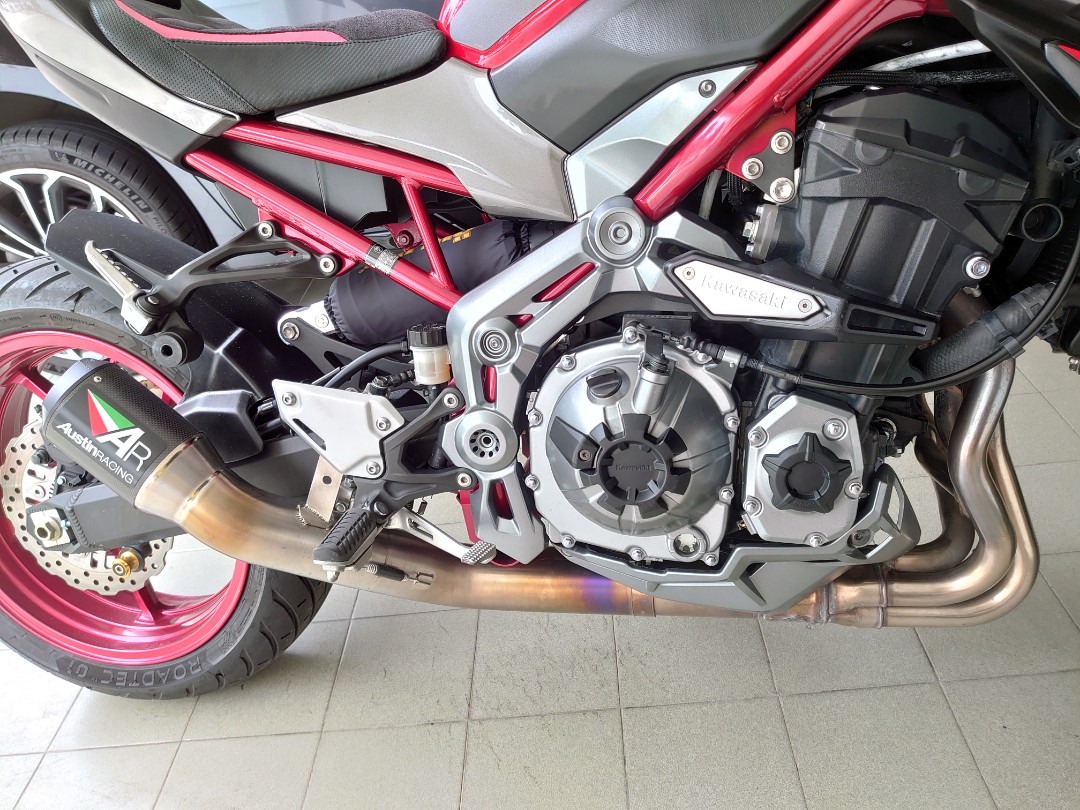 Austin racing exhaust z900 on sale