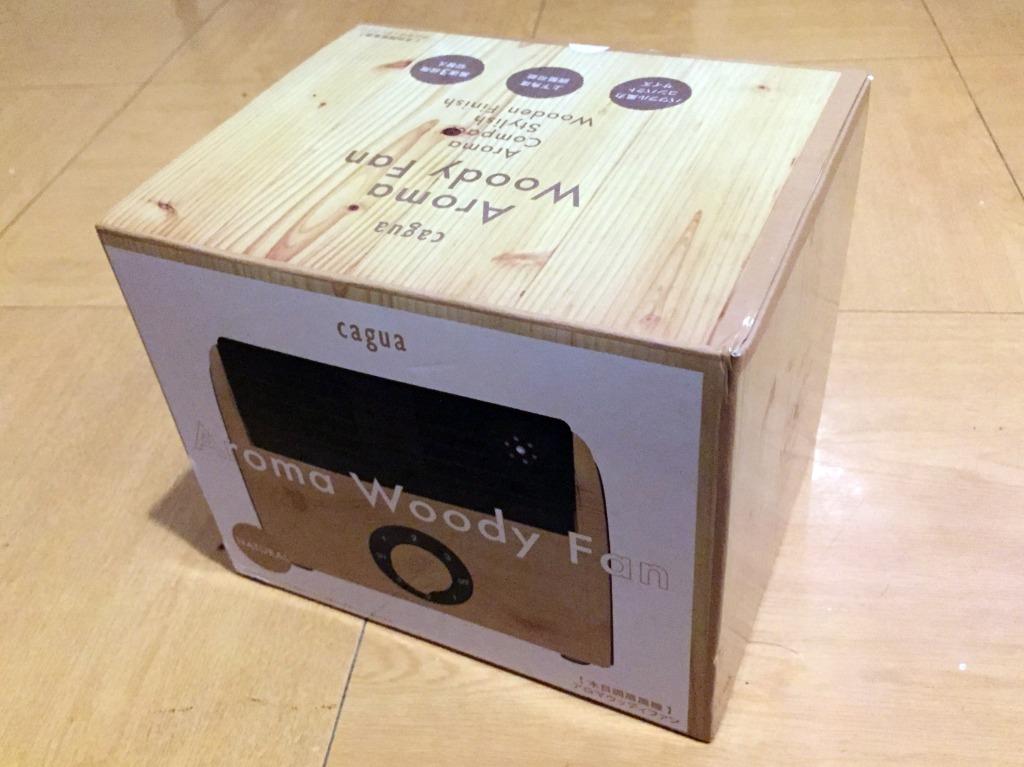 aroma woody fan 木目調扇風機香薰機 傢俬 家居 其他 carousell