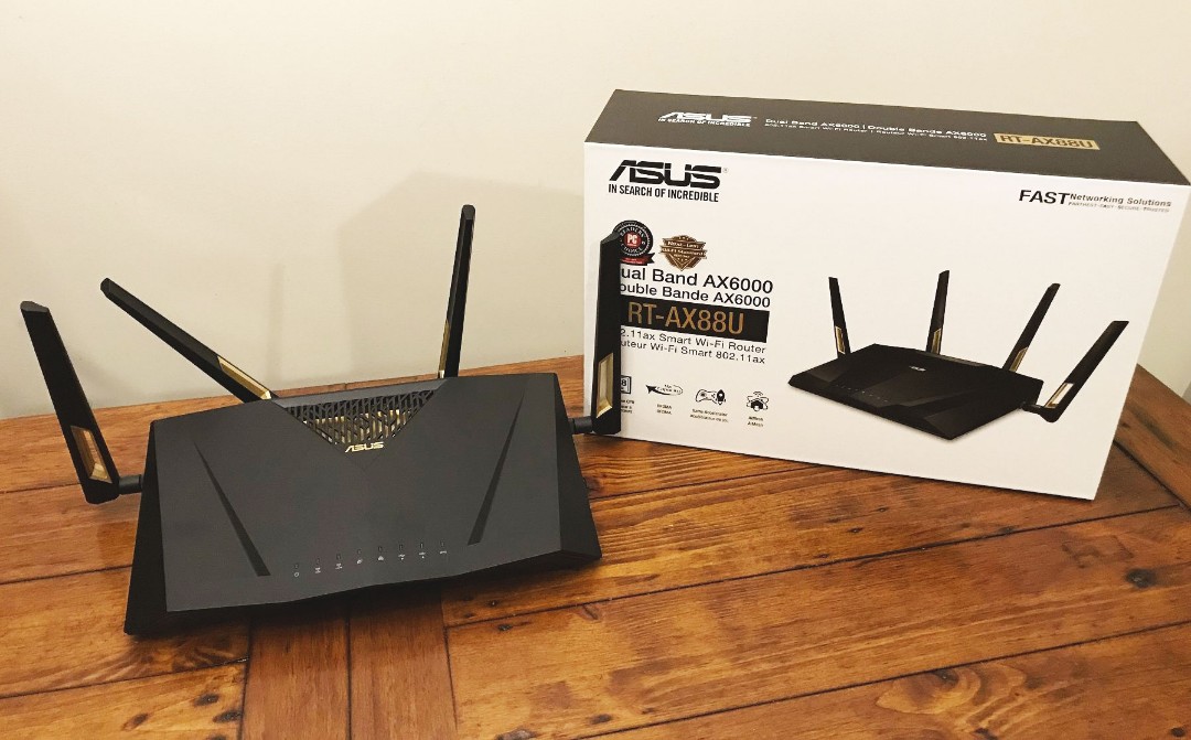 Ax88 Router Asus RT-AX88U Router, Computers & Tech, Parts & Accessories, Networking ...