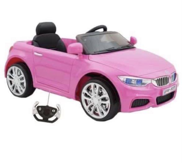 Pink store baby car