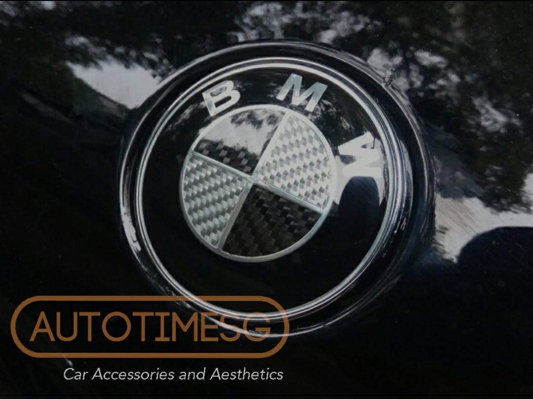 Bmw Carbon Design Logo Emblem Badge Car Accessories Accessories On Carousell