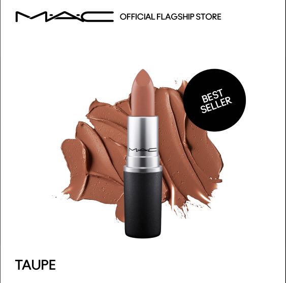 MAC Taupe Matte Lipstick, Beauty & Personal Care, Face, Makeup on Carousell