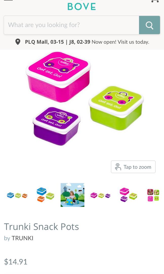 (Bnib) trunki snack pots, Babies & Kids, Nursing & Feeding, Weaning