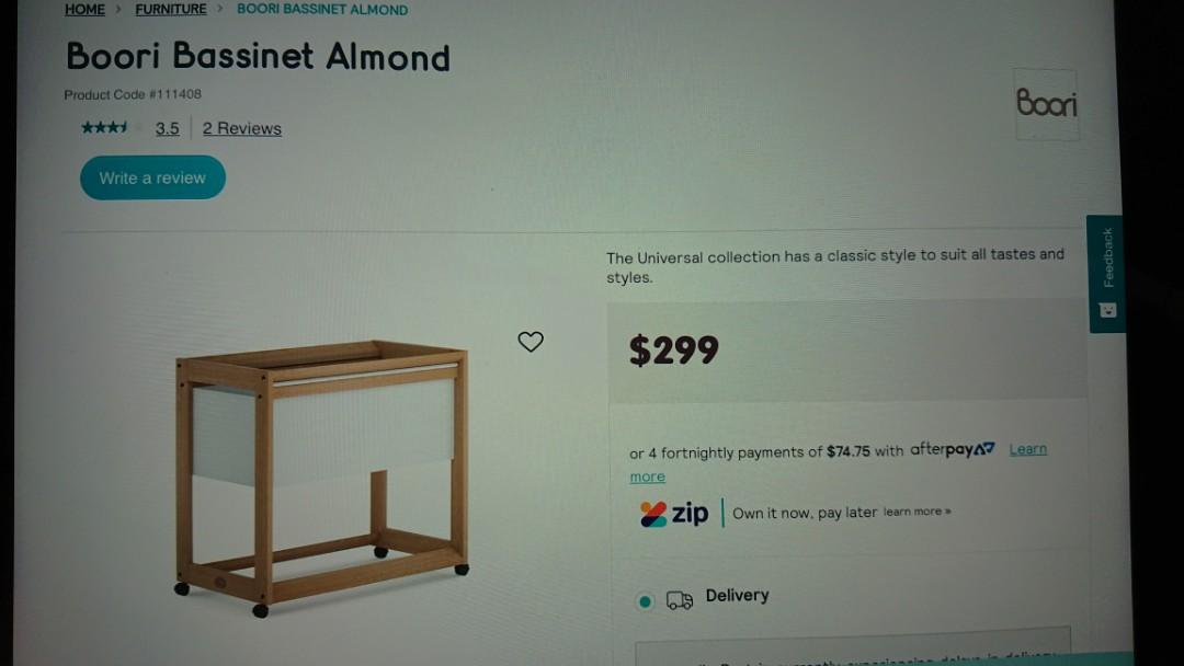 Boori bassinet reviews clearance