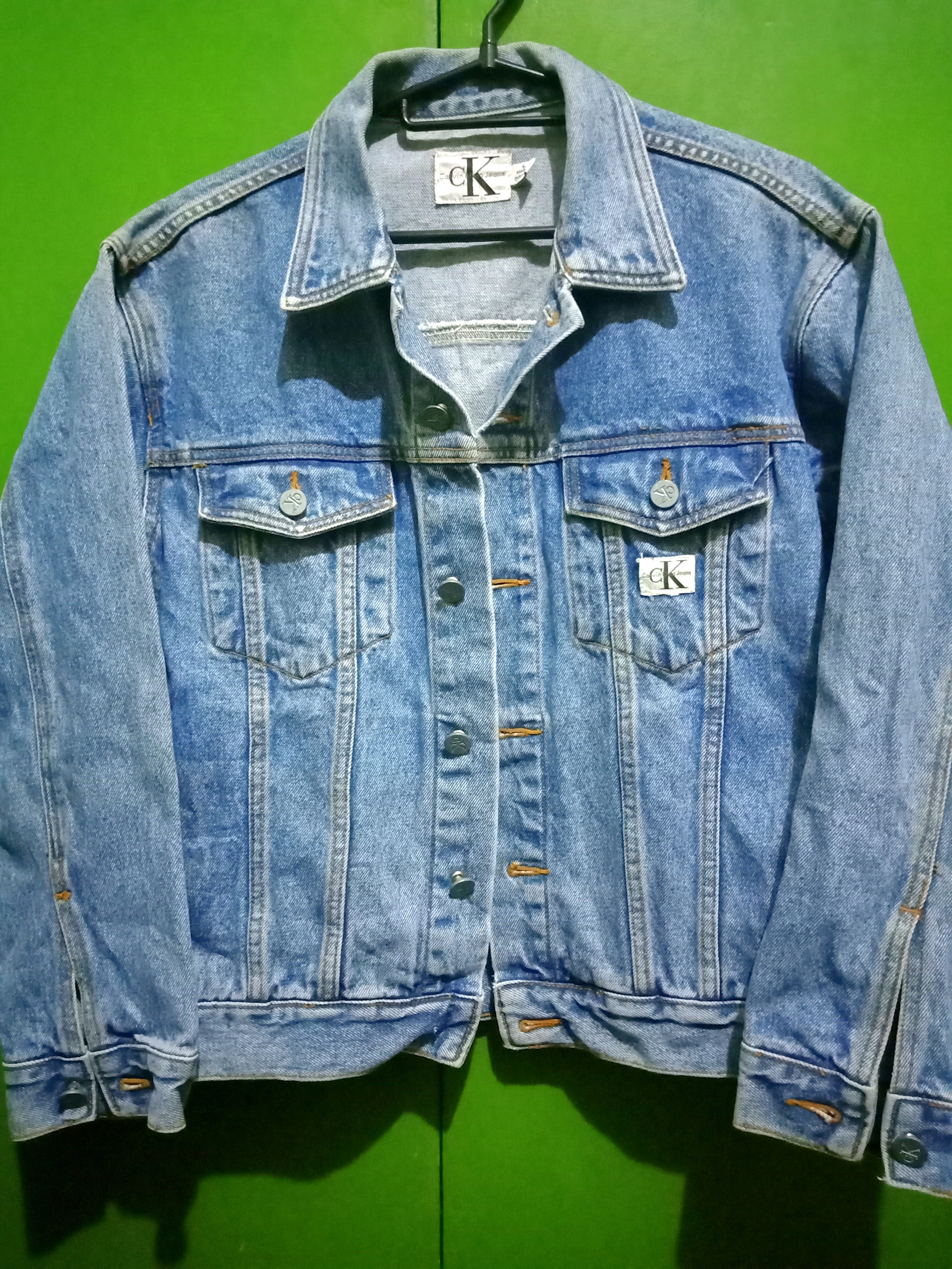 calvin denim jacket