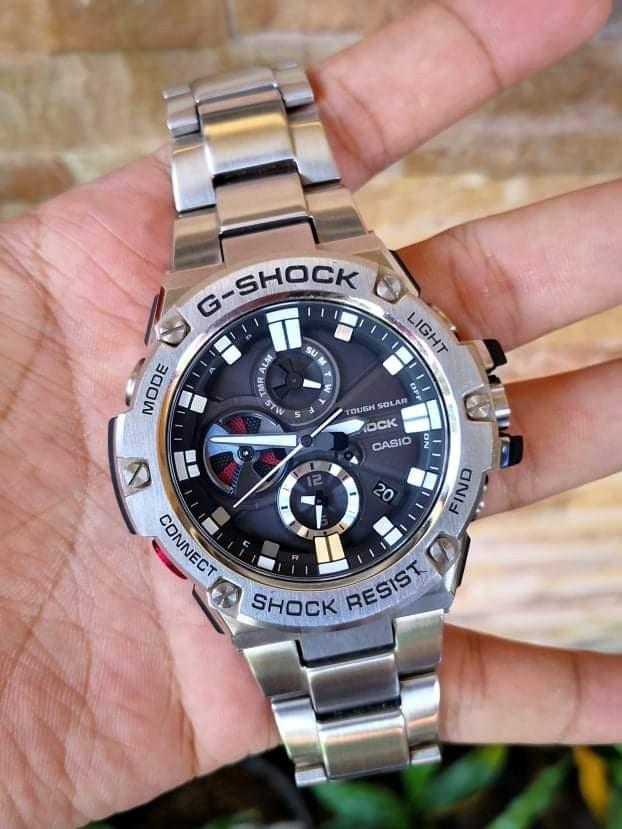 Casio G-shock (GST-B100D-ADR), Men's 