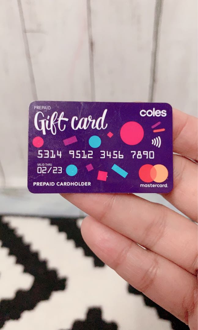 Coles Gift Card Rm 15 Toys Games Action Figures Collectibles On Carousell