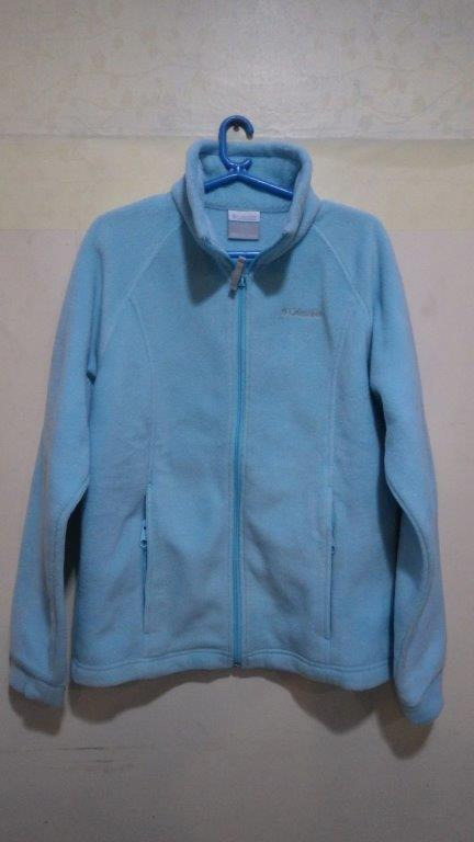 blue columbia fleece