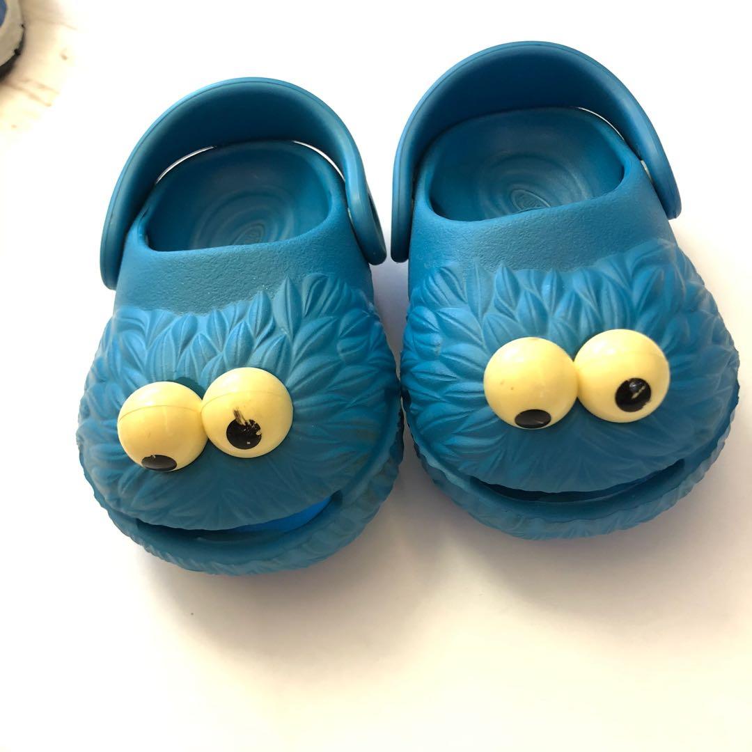 Cookie monster crocs Clearance