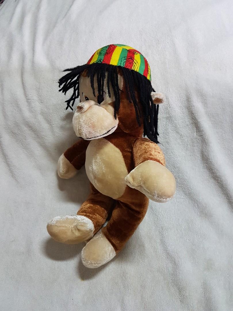 Jamaican monkey stuffed animal clearance