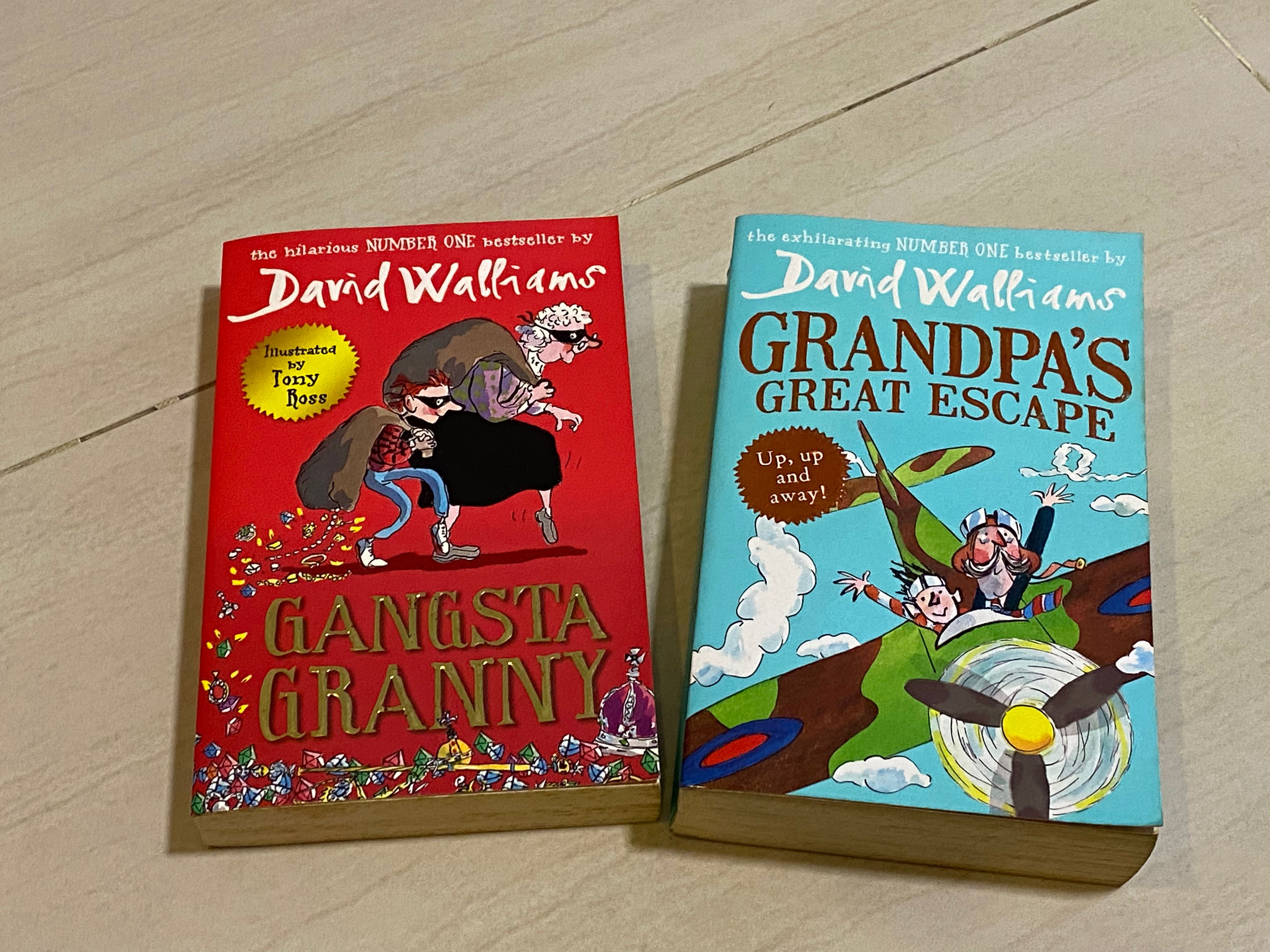 David Walliams Gangster Granny and Grandpa’s Great Escape, Hobbies ...