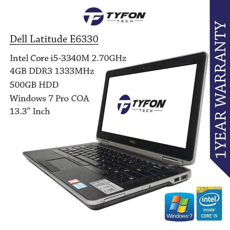 Dell Latitude E6330 I5 4gb Ram 500gb Hdd Laptop Refurbished Electronics Computers Laptops On Carousell