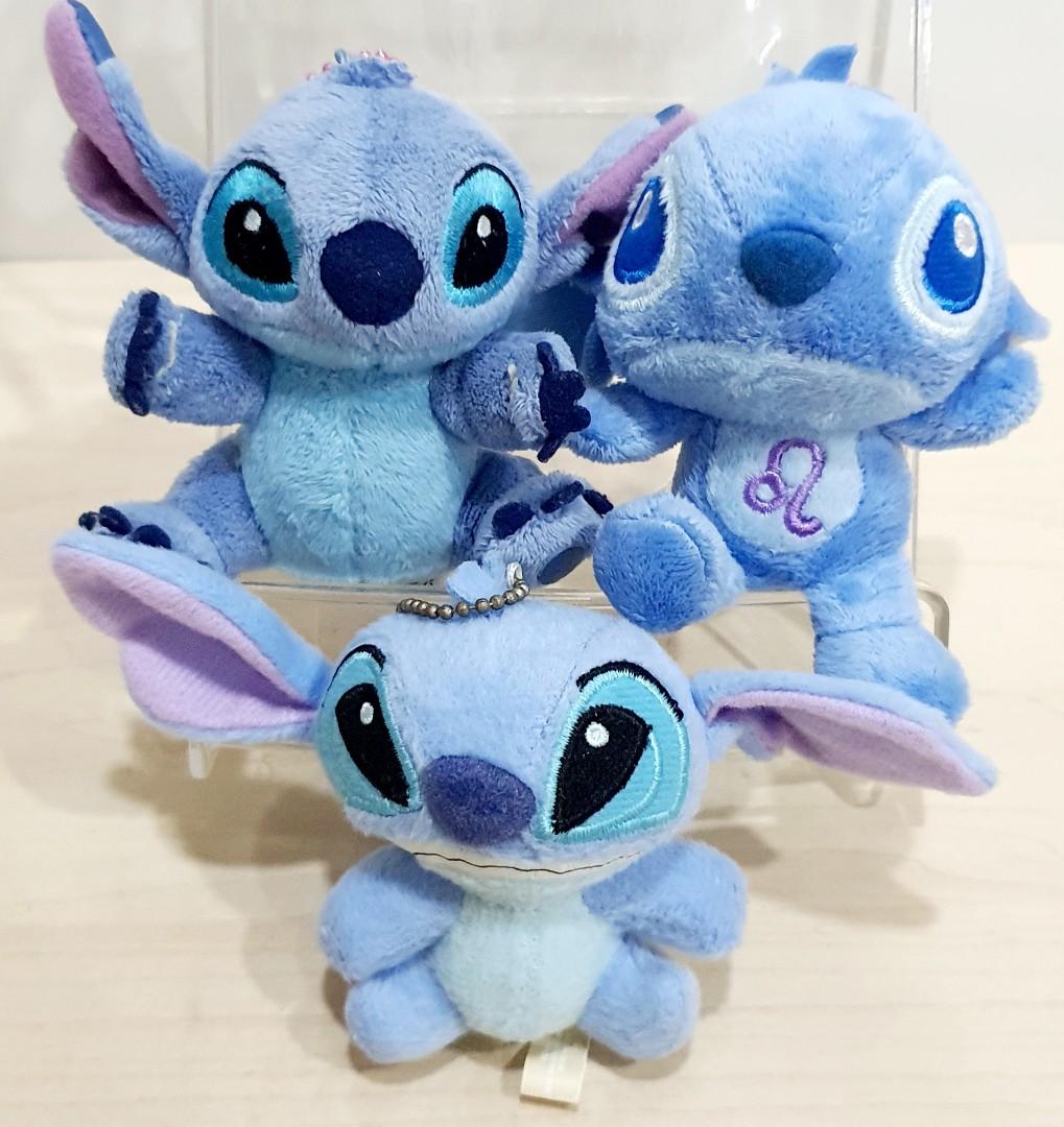 stitch plush keychain