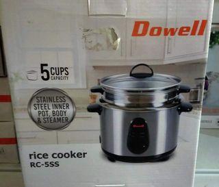 Dowell stainless rice cooker  rc-5ss