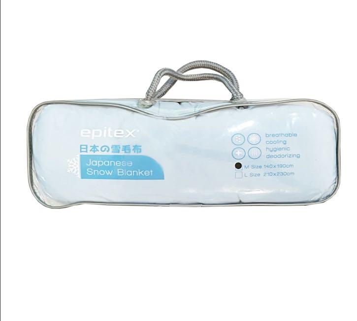 Epitex Japanese Cooling Blanket, Furniture & Home Living, Bedding