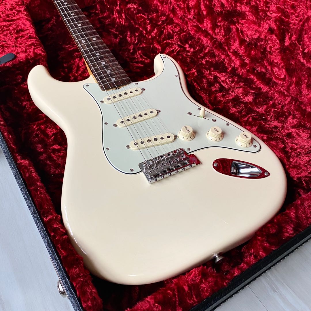 Fender american original 60s top stratocaster olympic white