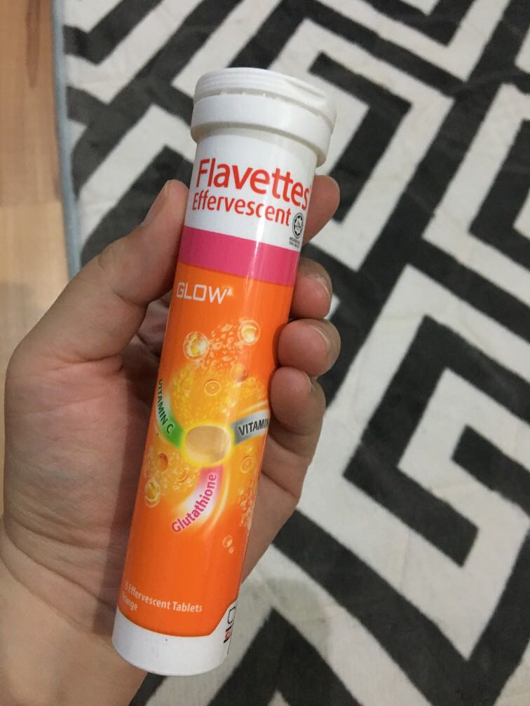 Kelebihan Flavettes Effervescent Vitamin C Glow