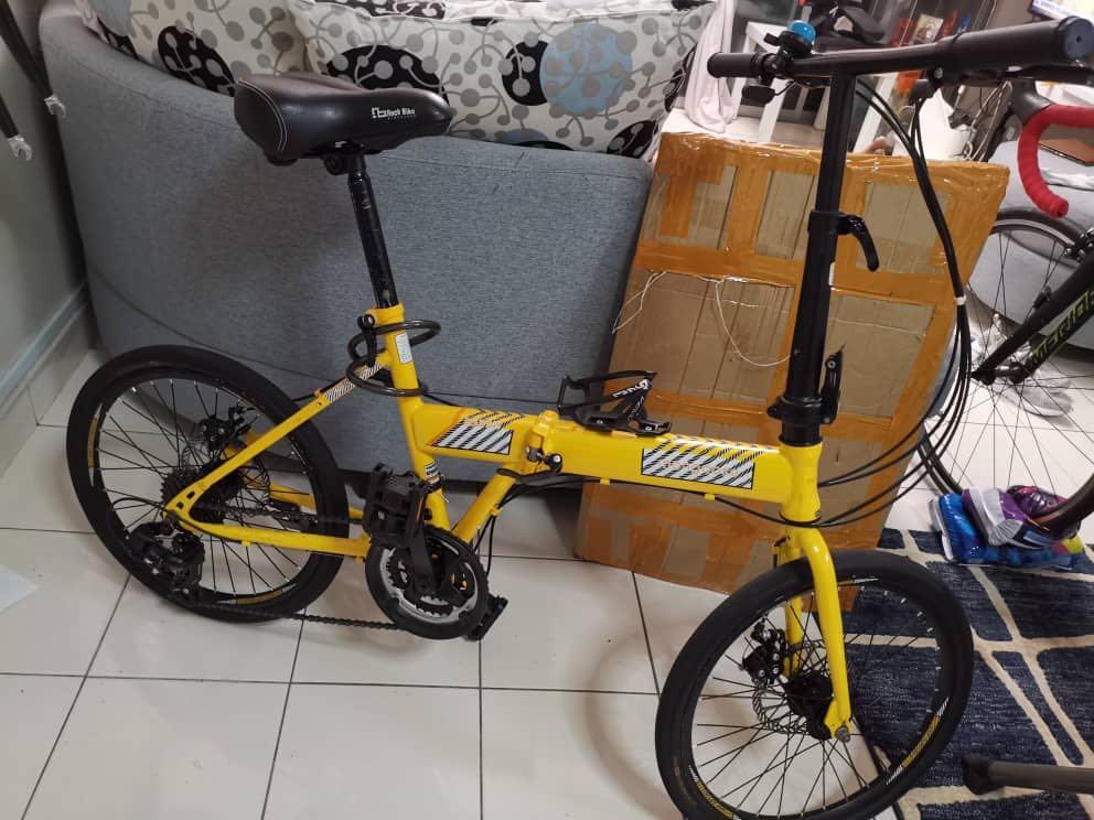Mongoose 20 hotsell folding bike