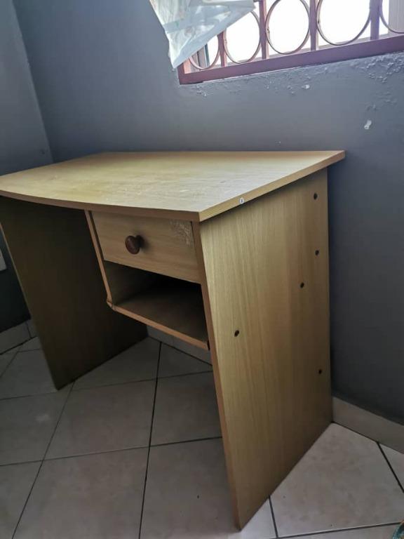 FREE - STUDY TABLE (Category: Tables & Sets) located in Sungai Pelek. Submitted by linglisia (Listing ID 1041607946, Image 3). Description: Hi There, I'm giving out the study table for free due to house moving. Currently, I'm staying in PJU3, feel free to drop by this area, and collect the item if you are interested. Condition Level : 50%. .