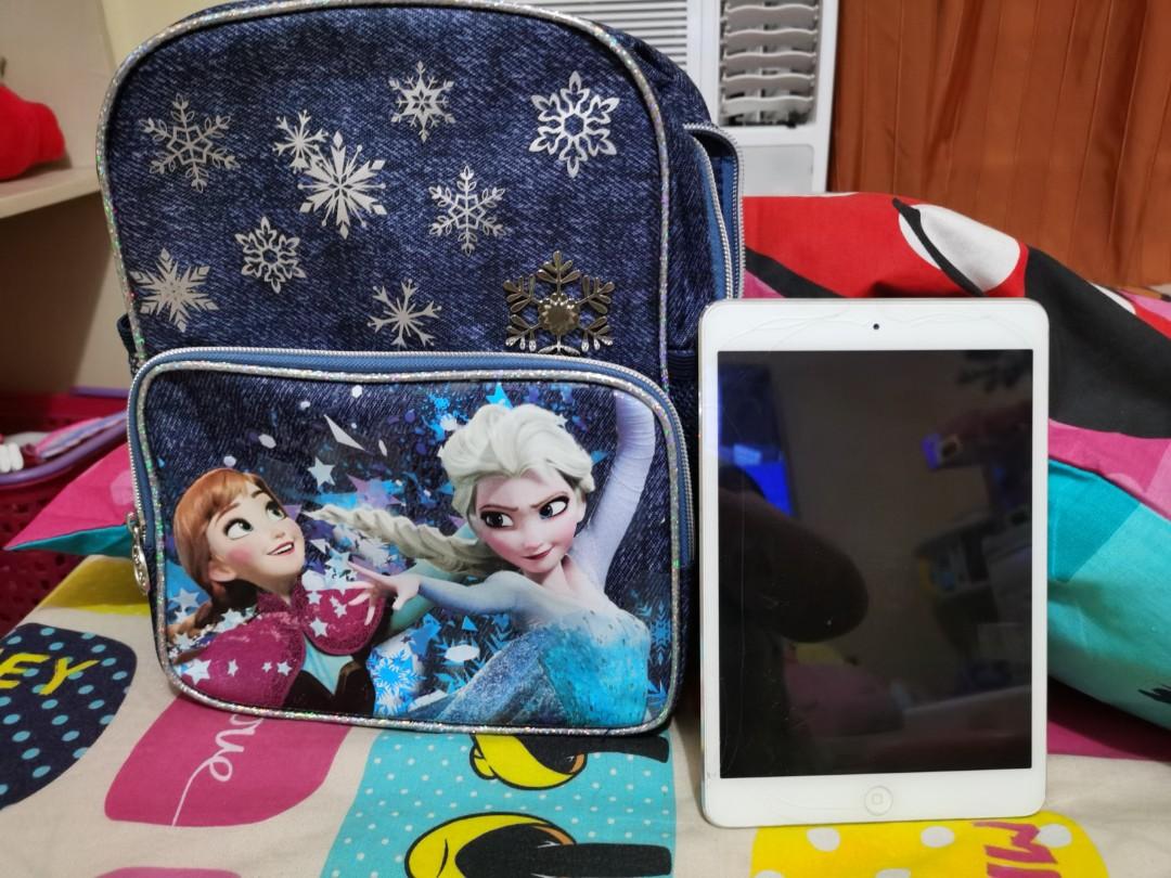 Frozen Back Pack (Category: Diaper Bags & Wetbags) located in Bacoor. Submitted by mrdshop (Listing ID 1041626244, Image 2). Description: REPRICED! from 800.00 to 700.00 Original Disney Frozen Bag Pack.