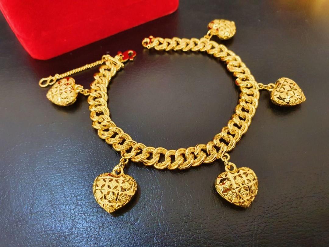 Emas bangkok gelang lv, Women's Fashion, Jewelry & Organisers, Necklaces on  Carousell