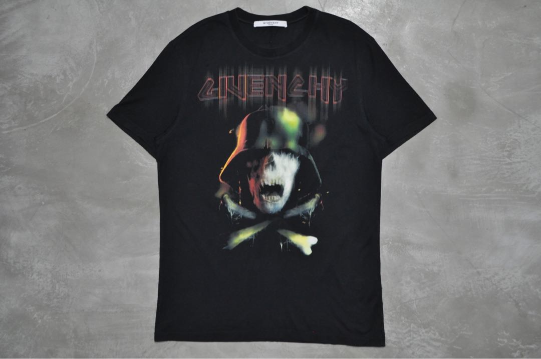Givenchy army skull t shirt top