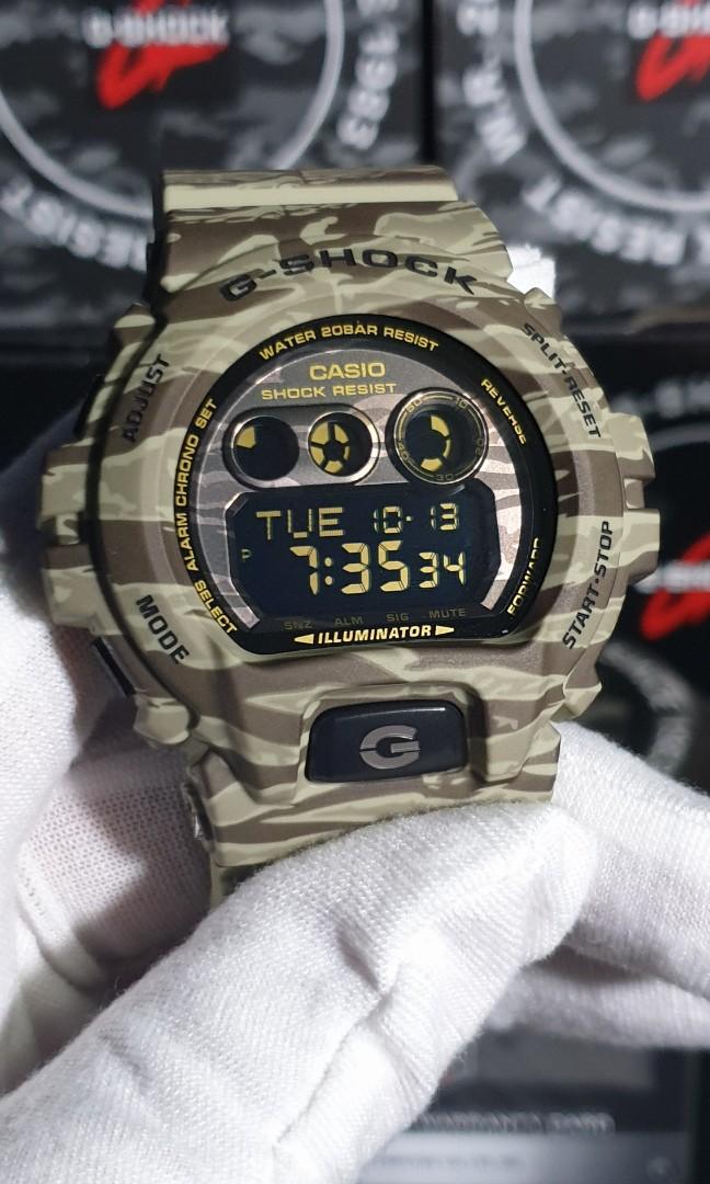 G Shock GD X6900CM 5 GDX6900CM gdx 6900cm GDX6900 gdx6900 gdx6900cm Camo camo CAMO Tiger Camo GShock gshock g shock Casio casio CASIO