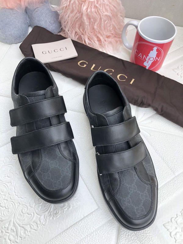 gucci velcro sneakers