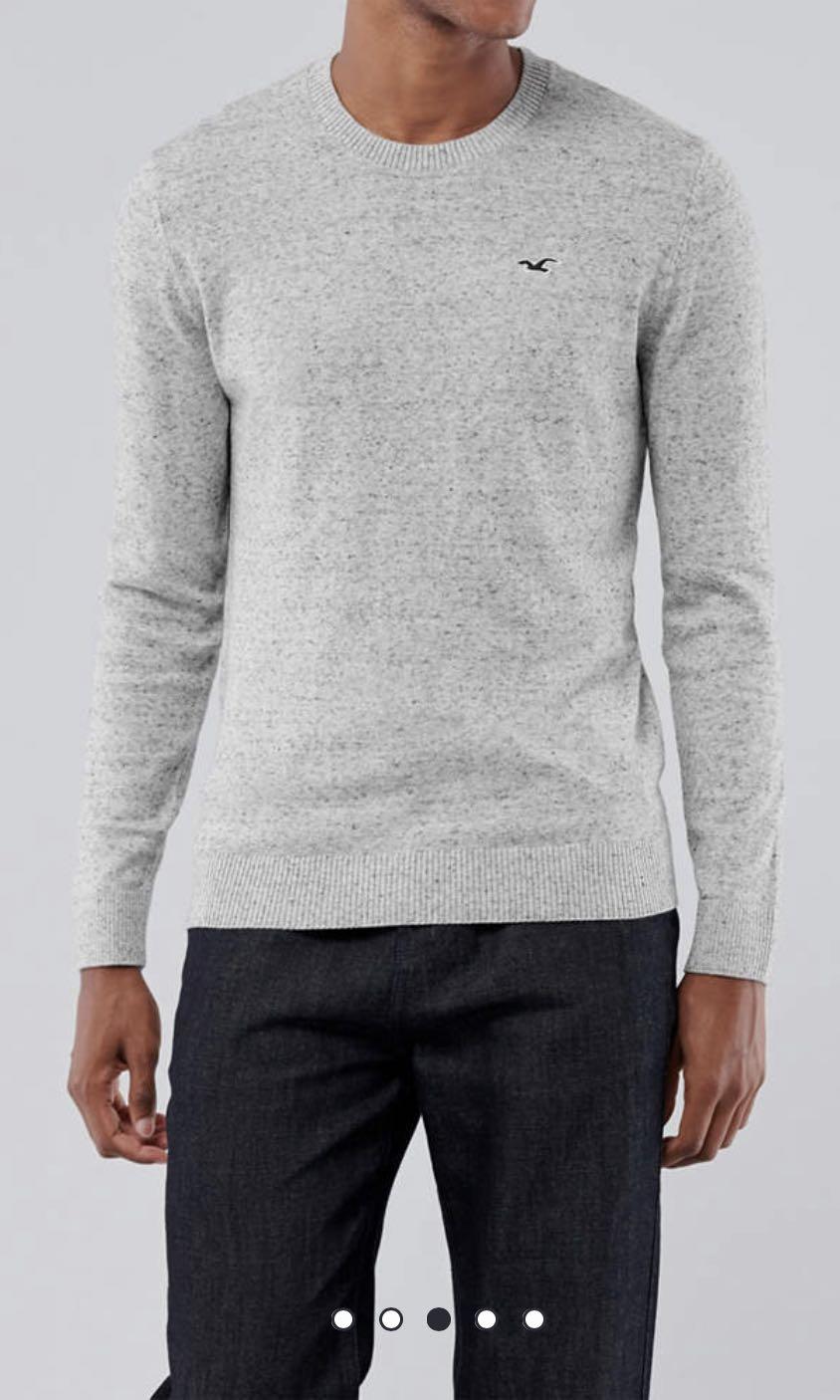 Lightweight crewneck clearance sweater hollister