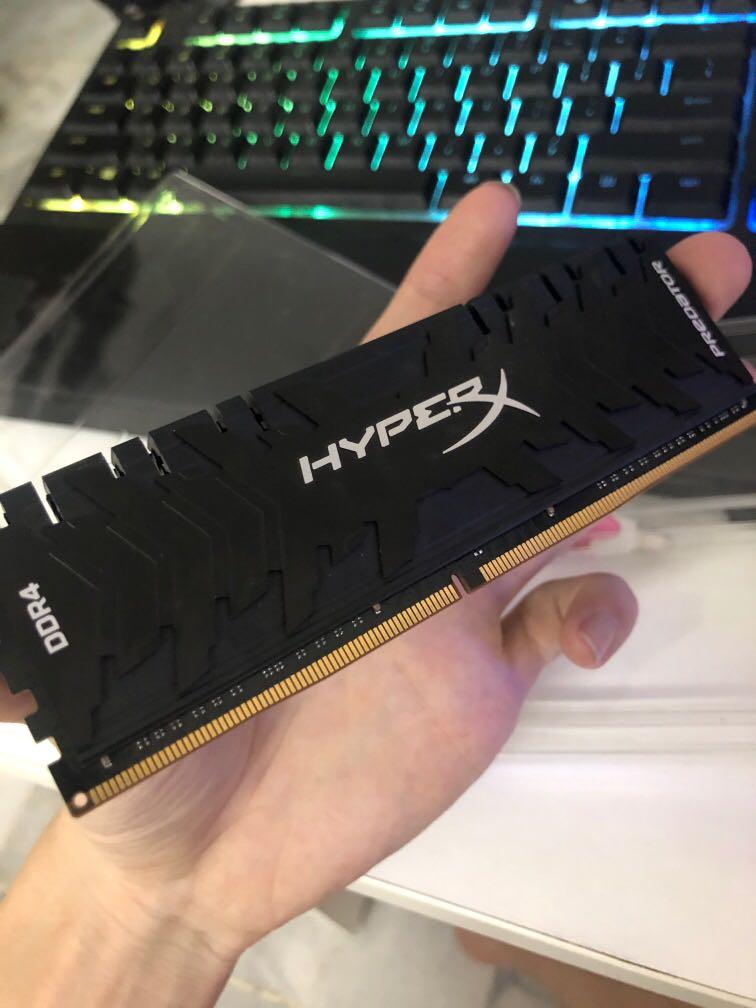 Hyperx Predator 16gb Ram 3000mhz Electronics Computer Parts Accessories On Carousell