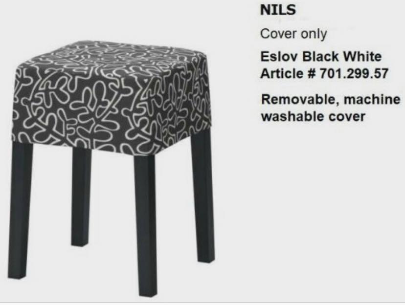 IKEA NILS stool Furniture Home Living Furniture Chairs on Carousell