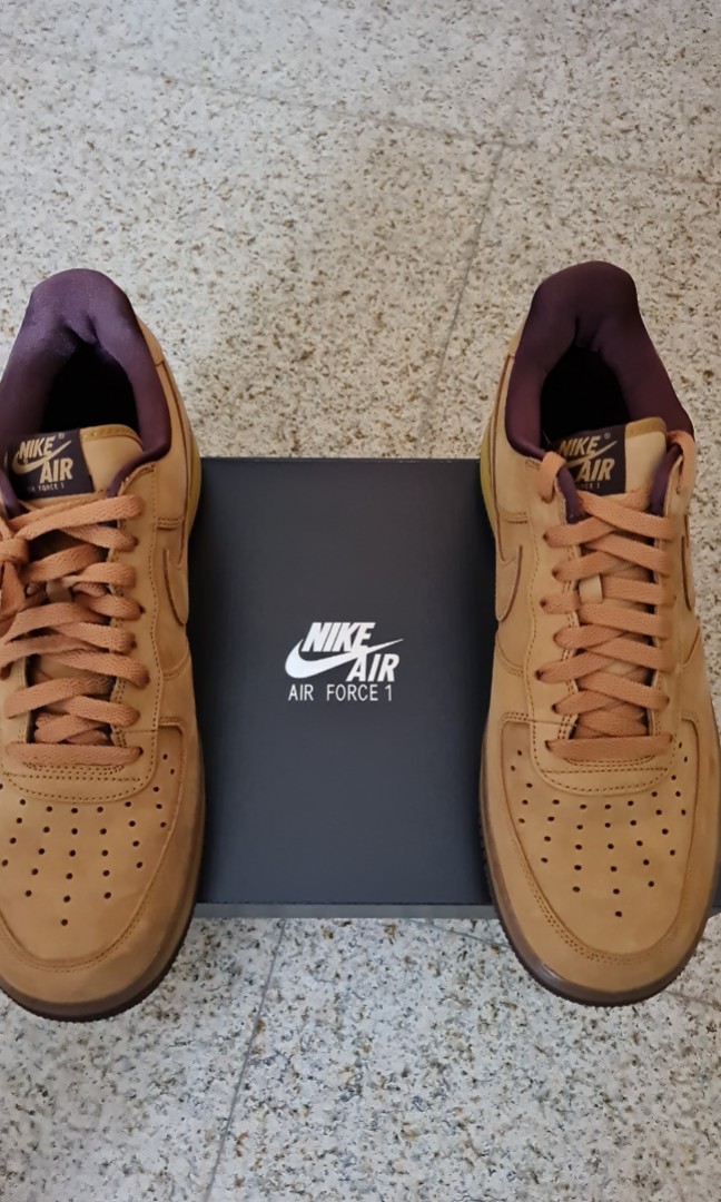 Stylish Nike Air Force 1 Low Retro SP Wheat Dark Mocha DC7504-700 « New  2021 Jordans