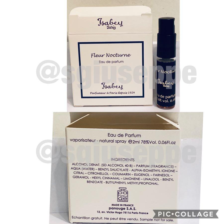 2ml . Isabey Fleur Nocturne eau de parfum