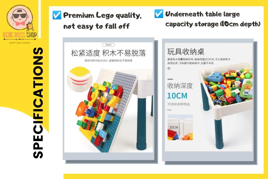 Kids Multi Purpose Lego Building Blocks Table With 1 Chair 2 Set Lego Blocks Toys Games Blocks Building Toys On Carousell Kids Multi Purpose Lego Building Blocks Table With 1 Chair 2 Set Lego Blocks Toys Games Blocks Building Toys On Carousell