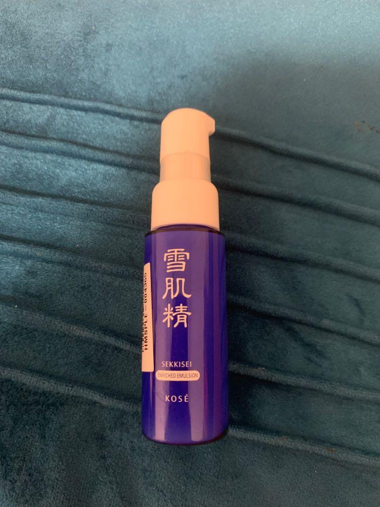 Kose Emulsion Enriched, Beauty & Personal Care, Face, Face Care on