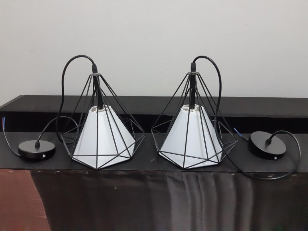lampu syiling, Furniture & Home Living, Home Decor, Wall Decor on Carousell