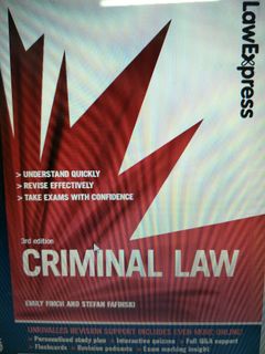 Alman Criminal Law In Malaysia Textbooks On Carousell